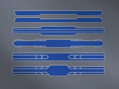 100 -  Sci-Fi Alpha Decal Pack Vol 02 Texture