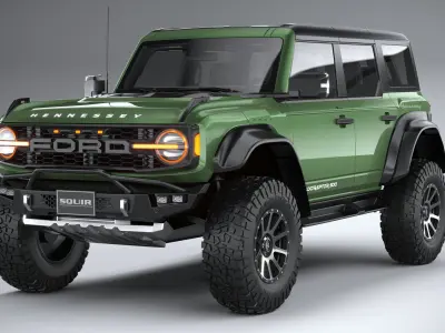 Hennessey Velociraptor 500 Bronco 2024 3D model