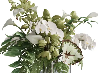 Flower In Vase 79 3D model