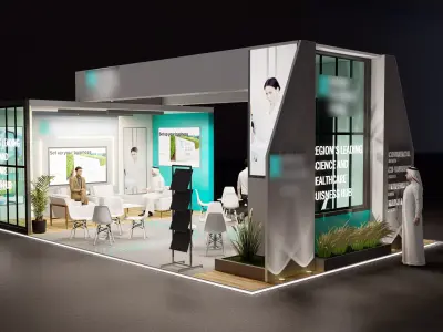 Exhibition stand  3D model