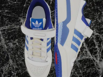 ADIDAS FORUM LOW 3D SHOES Low-poly 3D model