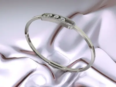 MESSIKA Braclete 3D print model 3D print model 3D print model