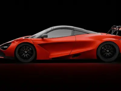 Mclaren 720S GT3 3D model