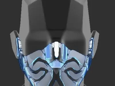 Fantasy Mask Free 3D model