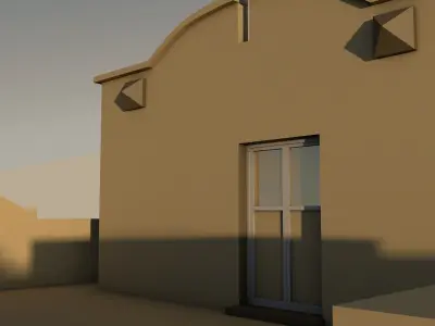 Hotel apartments 3D model