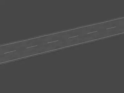 strada   road 3D model