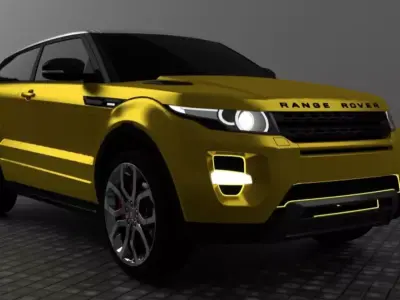 Range Rover Evoque free 3D model 3D model