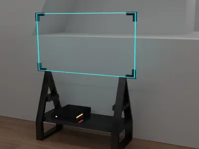 modern interior asset Free 3D model