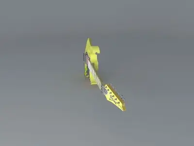 Ibanez Jem 777DY guitar Free 3D model