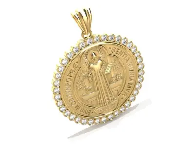 SAN BENITO PENDANT 3D print model
