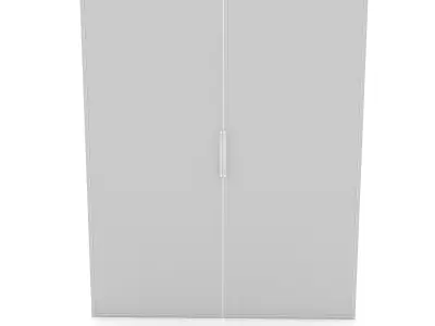 glass door 02 3D model Low-poly 3D model