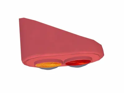 Back Light Low-poly 3D model