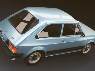 Fiat 147 3D model