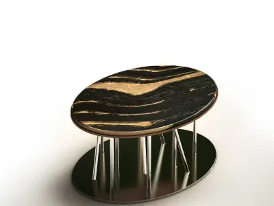 CAFFE TABLE Free low-poly 3D model