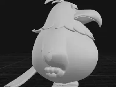 Mighty Eagle Angry Birds 3D print model