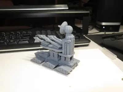 WAR-ENGINS of the Armageddon set 7 ORDINATUS MAJOR CENTURIO V 2  3D print model