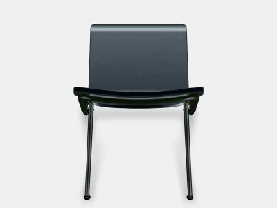 FRANKLIN Bar stool with backrest foldable 1 Low-poly 3D model