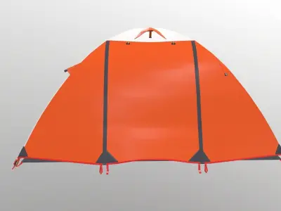 Hotbox Dome Tent 3D model