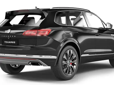 Volkswagen Touareg 2019 3D model