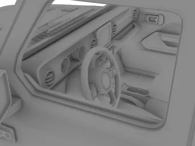 Jeep Gladiator  High precision 3D printing model file 3D print model