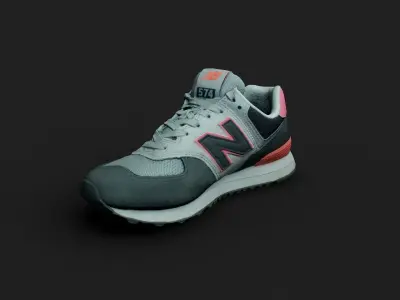 New Balance Shoe Low-poly 3D model