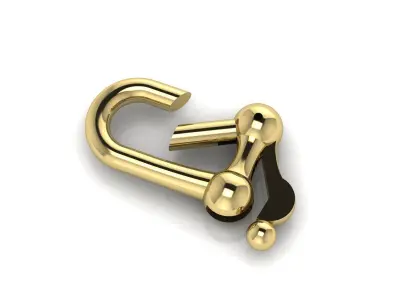Lock bracelet Tiffany 3D print model