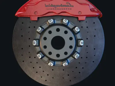 Disc Brake 3D model