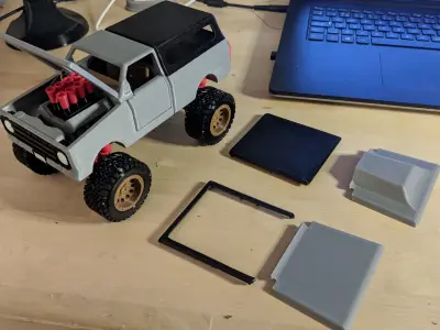 PICKUP SNAP MODEL MAXWELLS MODULAR MACHINES 3D print model