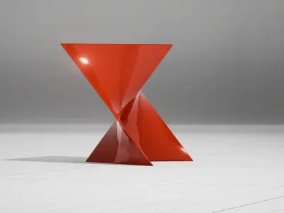 Replica Cedric Ragot Invitro Stool UE4 Low-poly 3D model