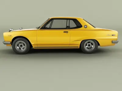 Nissan Skyline 1800 Cuope  3D model