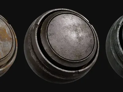 Cast Iron Substance Smart Materials Vol - 1 Texture