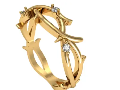 Thorn ring timberlys 3D print model