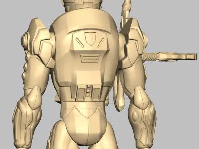 00077   Designed for 3D printing 3D print model