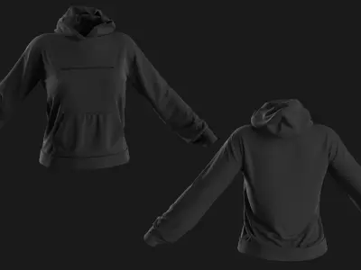 Female Sport Outfit2 Free 3D model