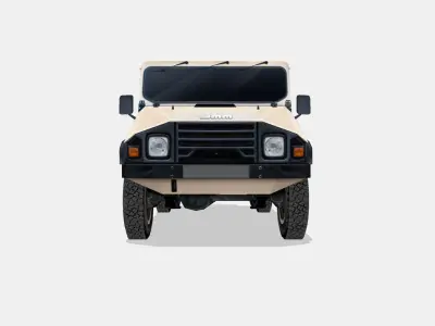 UMM Alter II 1990 Low-poly 3D model