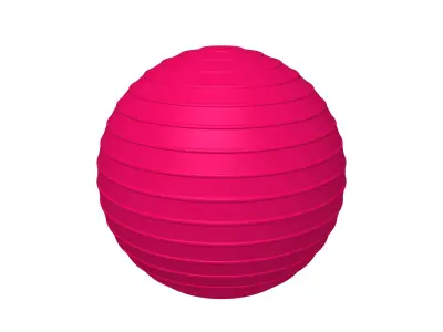 Fitness ball 3D model
