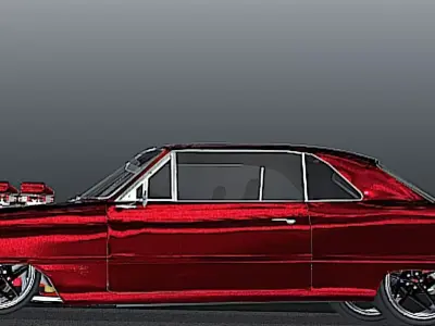 66 Nova Pro Street - High Poly 3D model