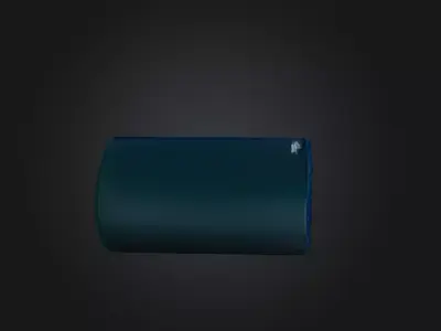 Exercise mat Low-poly 3D model