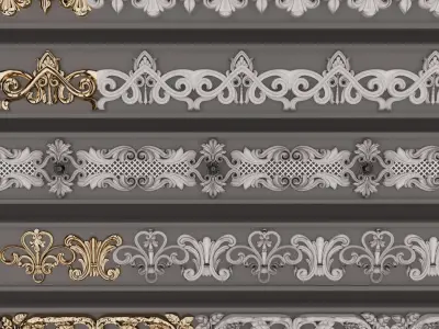Trim Ornament 131 3D model