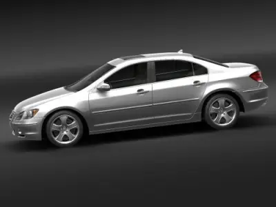Acura RL 2006 3D model