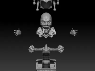 Clown Box 3D print model