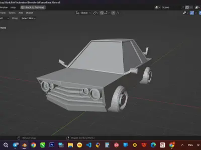 blender 3D print model