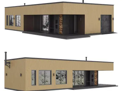 Modern Villa 5 3D model