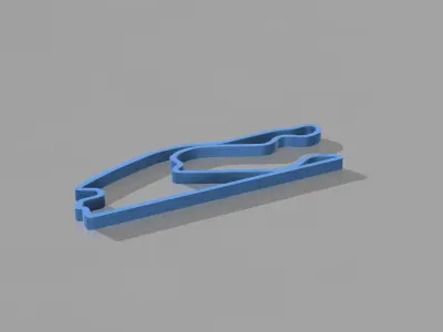 F1 Circuit Miami 2022 3D Print Model 3D print model