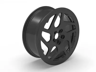 car rim design 3D print model