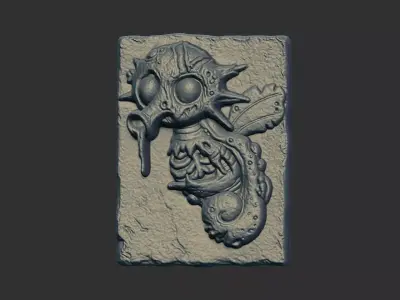 hypotrempe pokemanzombie cnc model 3D print model
