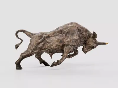 Cow sculpture 3D model