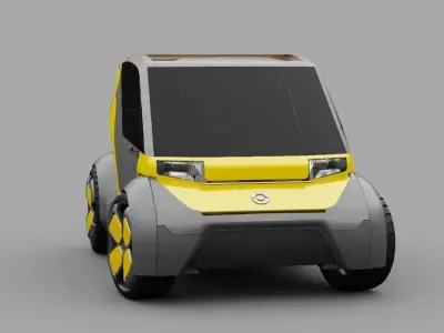 City Car Mini  3D model