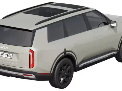Kia Telluride 2027 3D model