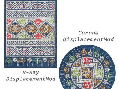 Rugs No 984 Low-poly 3D model